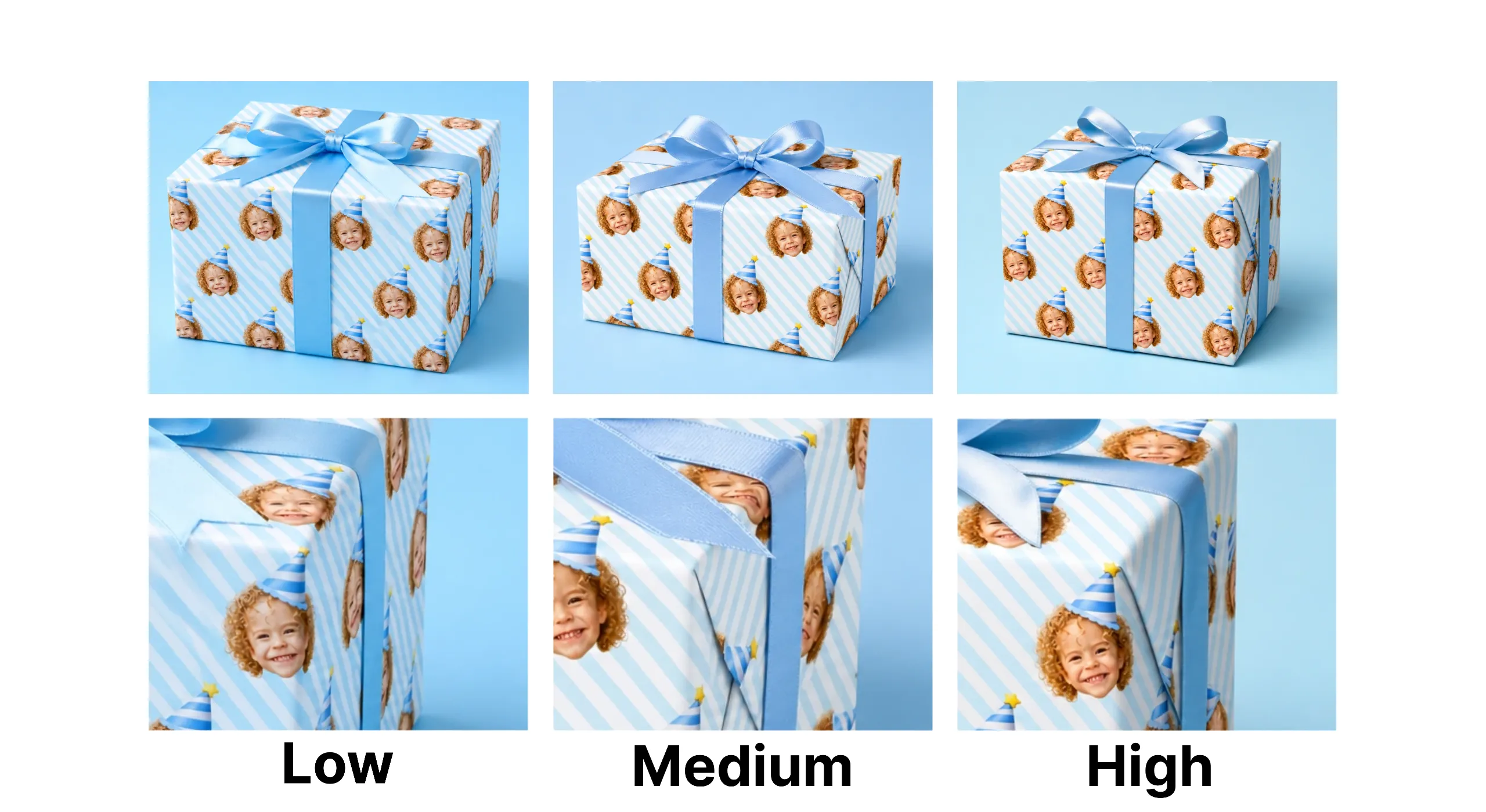 Low, Medium, and High quality GPT Image 2 results with enlarged detail areas.